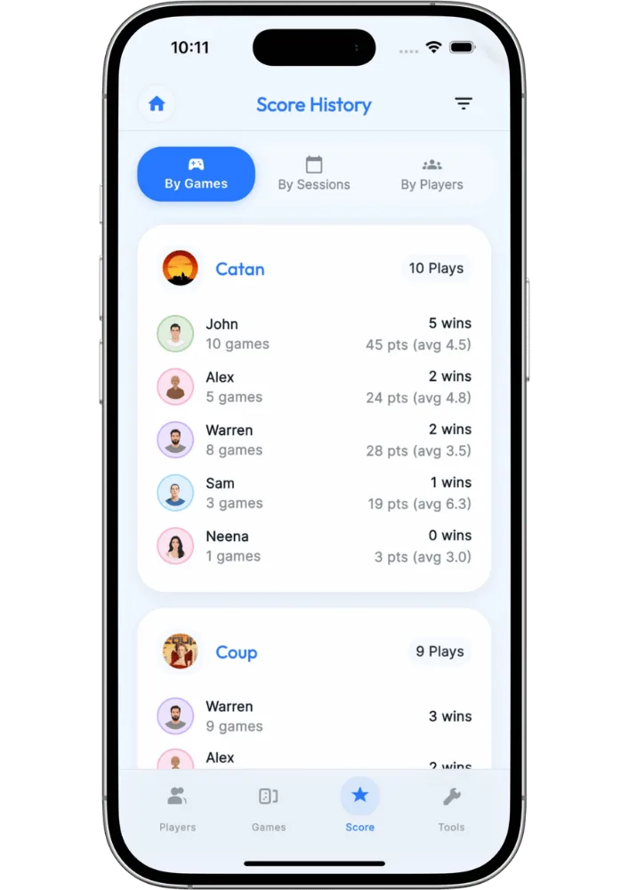 Track Every Score